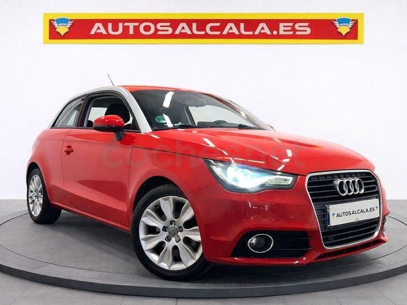 Usado Audi A1 Ambition 122 CV (89 kW) 2010 Rojo Utilitario