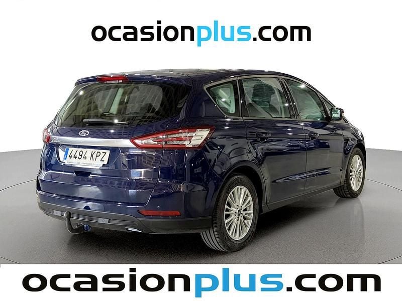 Usado Ford S-MAX Trend 150 CV (110 kW) 2018 Azul Monovolumen