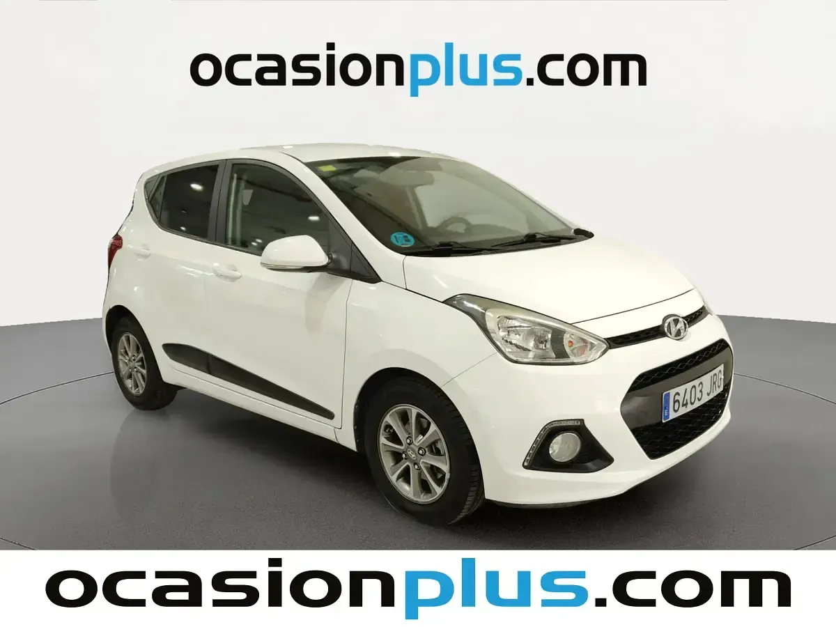 Usado Hyundai i10 GO! 87 CV (63 kW) 2016 Blanco Utilitario