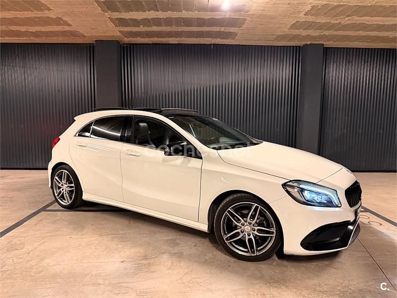 Blanco Usado 2016 Mercedes A180 AMG line Berlina | 17.500 € (Un poco caro) - Imagen 1/4