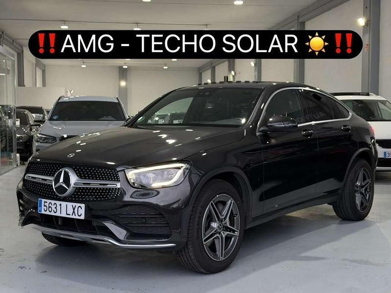 Usado Mercedes GLC220 194 CV (142 kW) 2022 Gris Coupe
