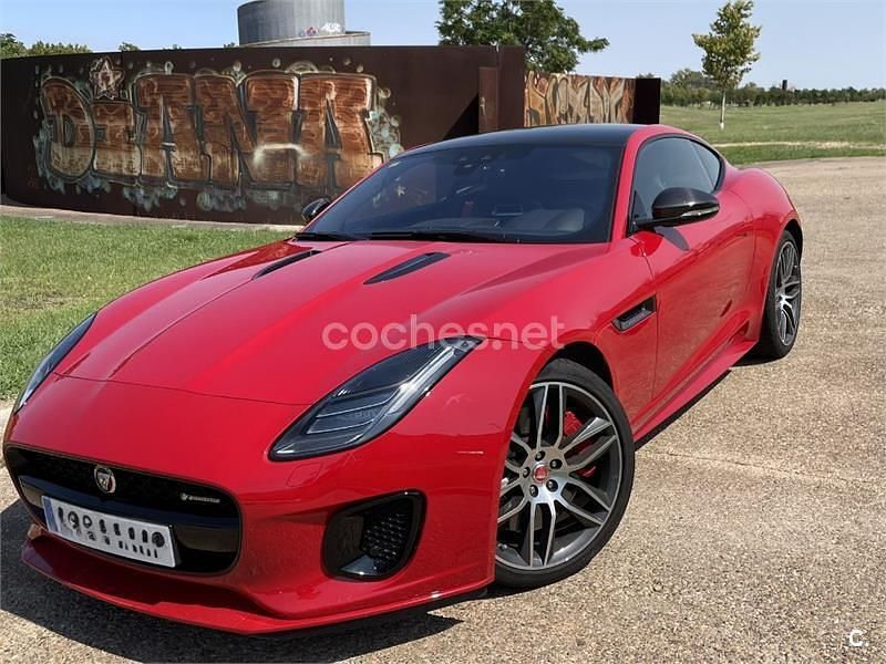 Rojo Usado 2018 Jaguar F-Type R-Dynamic Coupe | 56.900 € (Caro) - Imagen 1/4