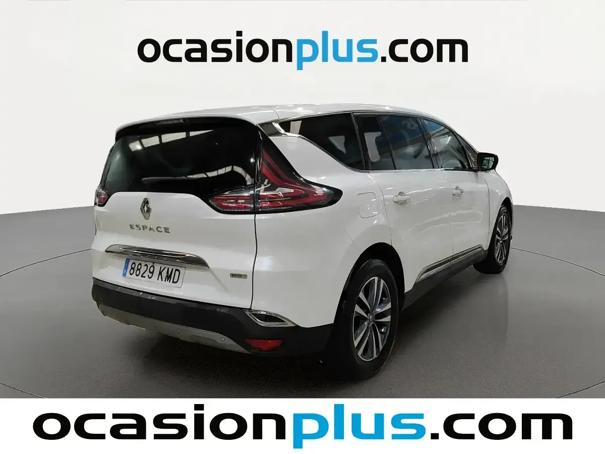 Usado Renault Espace Zen 130 CV (95 kW) 2018 Blanco Monovolumen