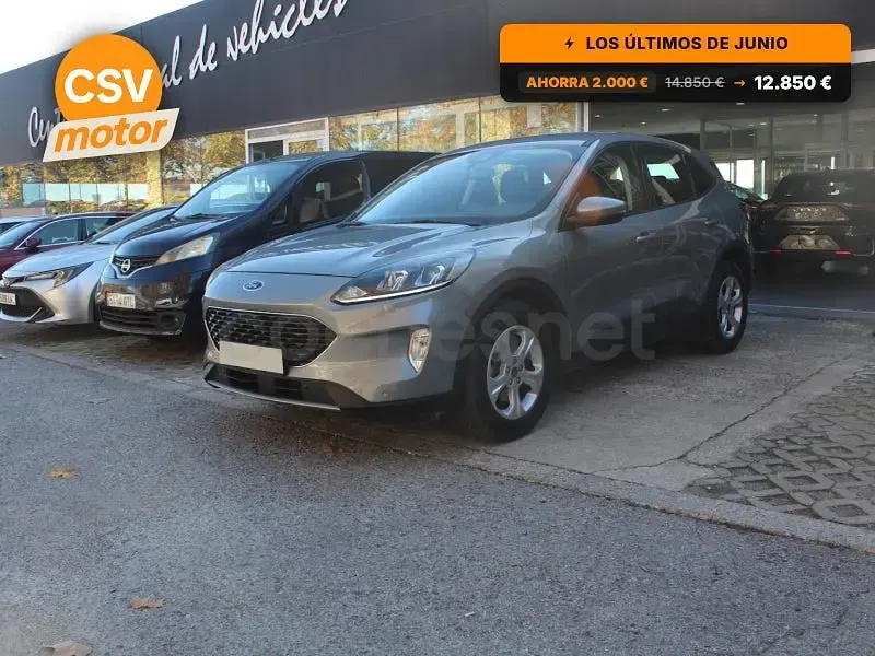 Usado Ford Kuga ST-Line 120 CV (88 kW) 2021 Gris / plata SUV
