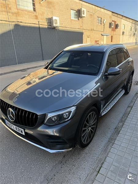 Usado Mercedes GLC250 211 CV (155 kW) 2018 Gris / plata SUV