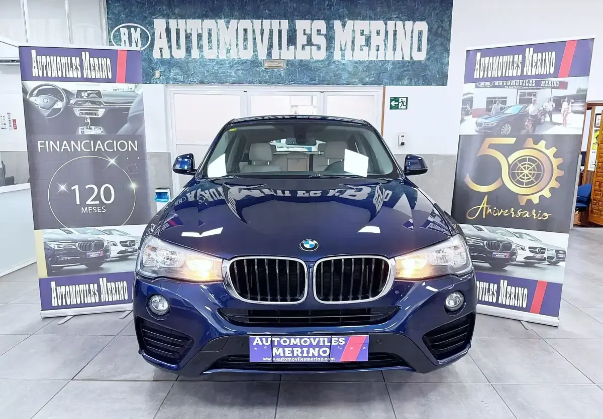 Usado BMW X4 190 CV (139 kW) 2015 Azul SUV