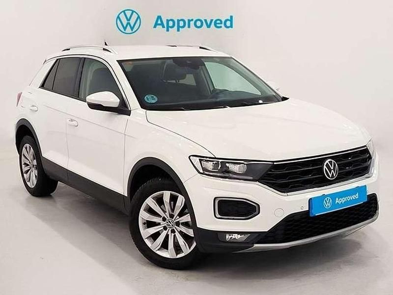 Blanco Usado 2021 VW T-Roc Advance SUV | 20.350 € (Precio justo) - Imagen 1/4