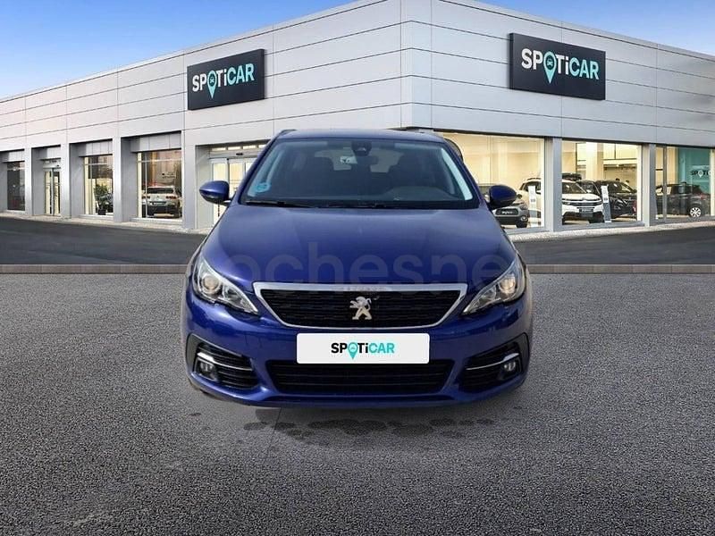 Brugt Peugeot 308 SW Style 110 HK (80 kW) 2020 Blå Stationcar