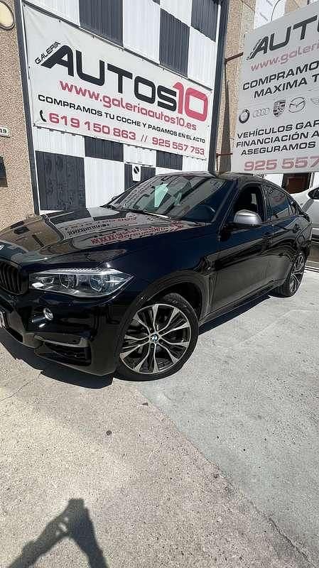 Negro Usado 2017 BMW X6 SUV | 42.550 € - Imagen 1/4