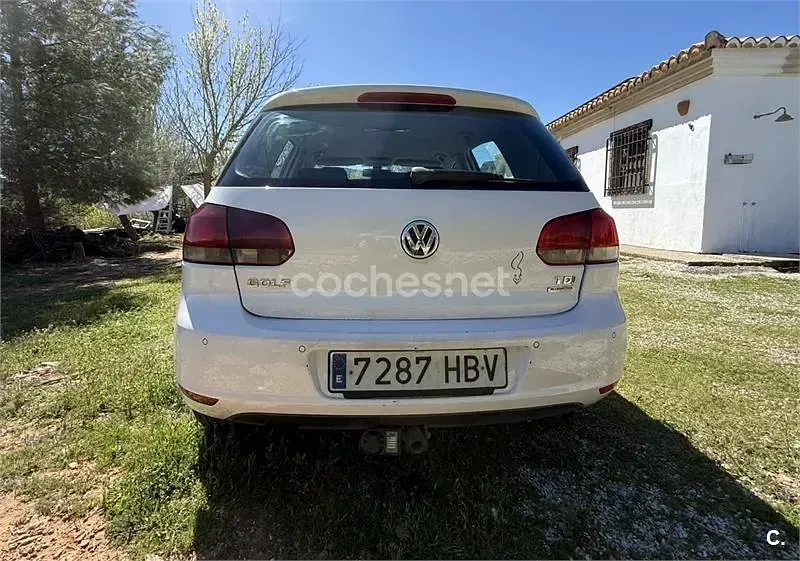 Usado VW Golf VI Advance 105 CV (77 kW) 2011 Blanco Utilitario