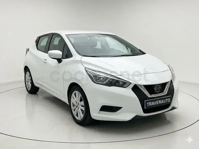 Usado Nissan Micra Acenta 100 CV (73 kW) 2019 Blanco Utilitario