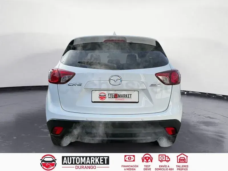 Usado Mazda CX-5 Style 150 CV (110 kW) 2014 Blanco SUV
