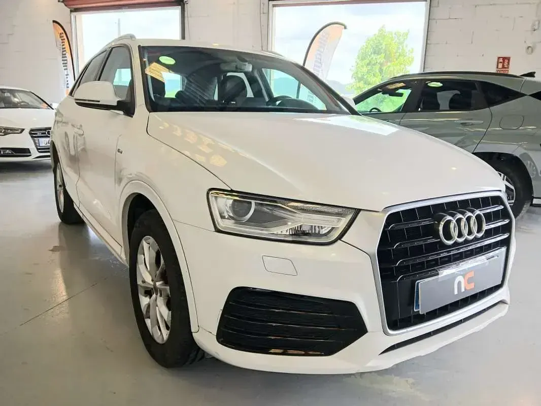 Usado Audi Q3 150 CV (110 kW) 2016 Blanco SUV