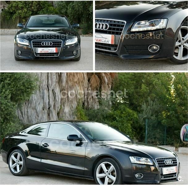 Usado Audi A5 265 CV (194 kW) 2008 Negro Coupe