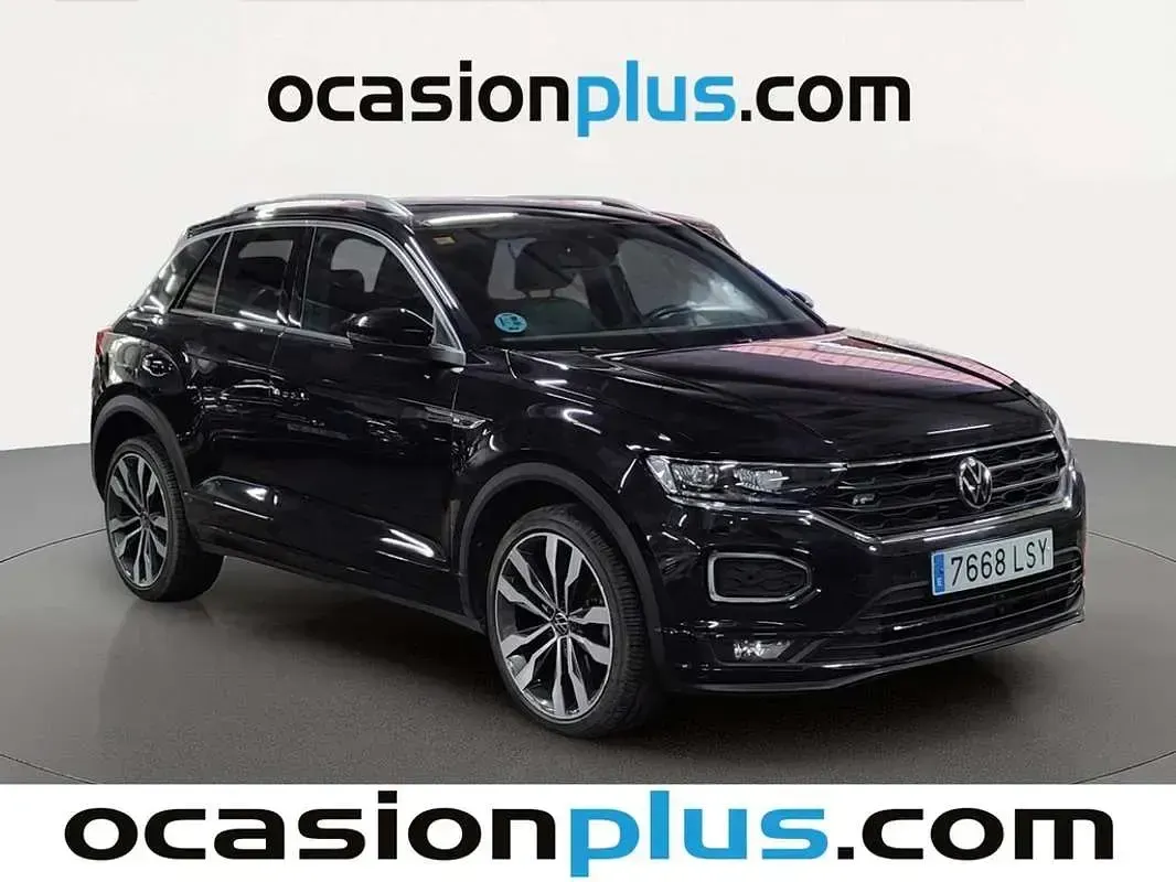 Usado VW T-Roc Sport 150 CV (110 kW) 2021 Negro SUV