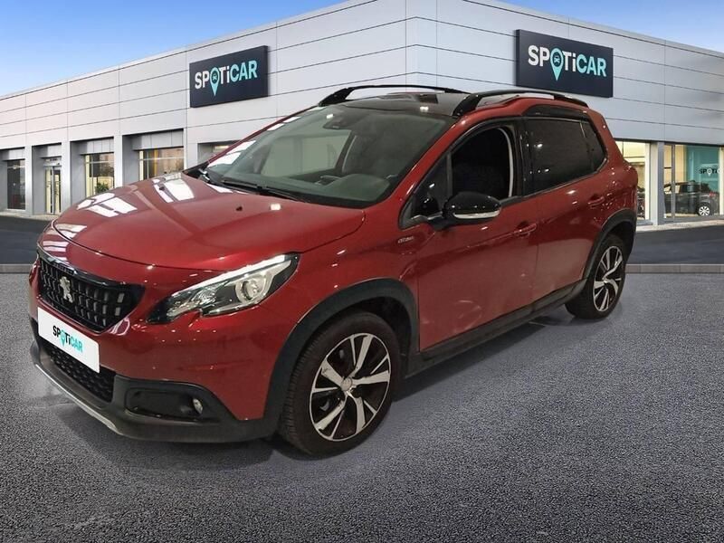 Rojo Usado 2017 Peugeot 2008 GT-line SUV | 15.900 € - Imagen 1/3