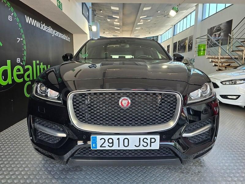 Usado Jaguar F-Pace R-Sport 180 CV (132 kW) 2016 Negro SUV