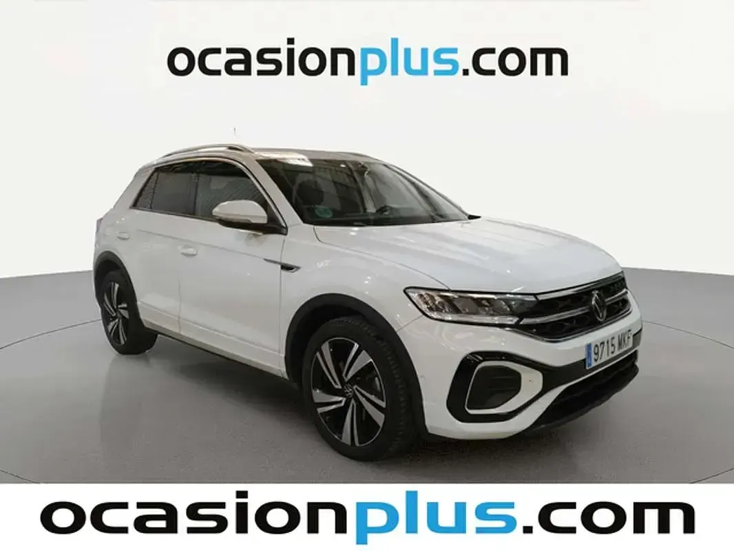 Usado VW T-Roc R-line 150 CV (110 kW) 2023 Blanco SUV