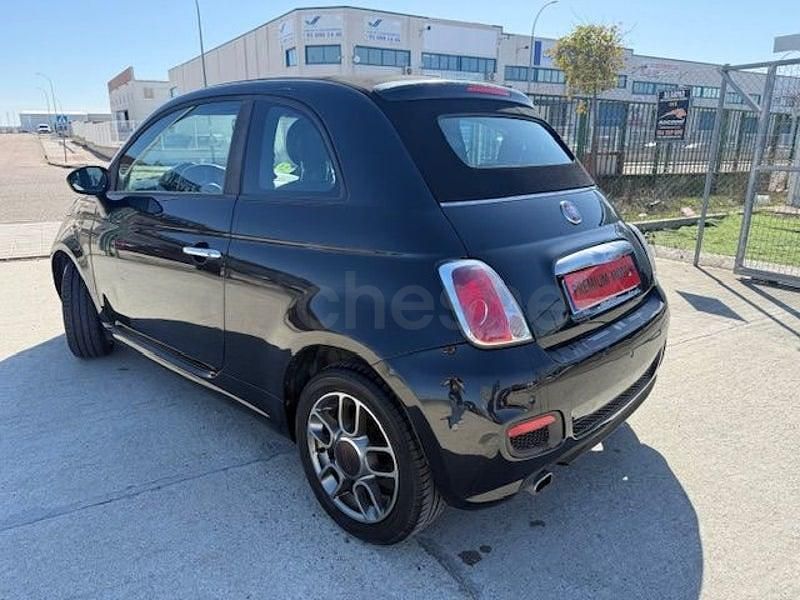 Usado Fiat 500C 69 CV (50 kW) 2015 Negro Descapotable