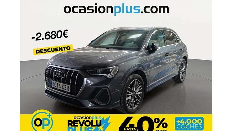 Usado Audi Q3 S-Line 150 CV (110 kW) 2019 Gris SUV