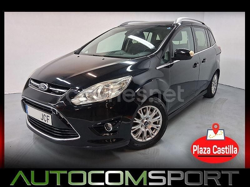 Negro Usado 2011 Ford Grand C-Max Titanium Monovolumen | 6490 € (Precio justo) - Imagen 1/4