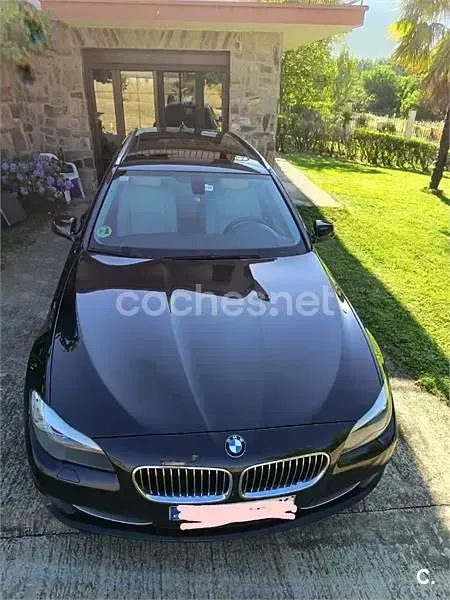 Usado BMW 520 184 CV (135 kW) 2012 Negro Familiar