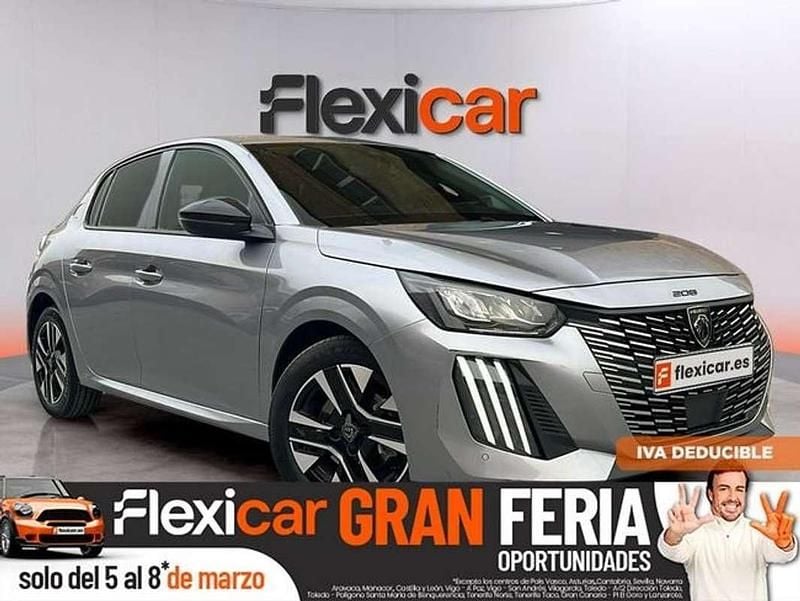 Usado Peugeot 208 Allure 101 CV (74 kW) 2025 Gris Utilitario
