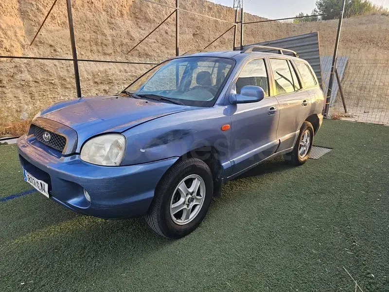Usado Hyundai Santa Fe GLS 112 CV (82 kW) 2003 Azul SUV