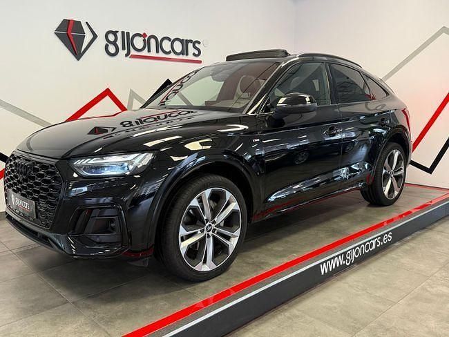 Negro Usado 2021 Audi Q5 S-Line SUV | 44.900 € (Caro) - Imagen 1/4