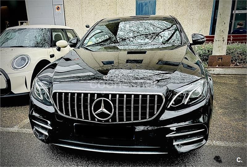 Usado Mercedes E220 194 CV (142 kW) 2017 Negro Berlina