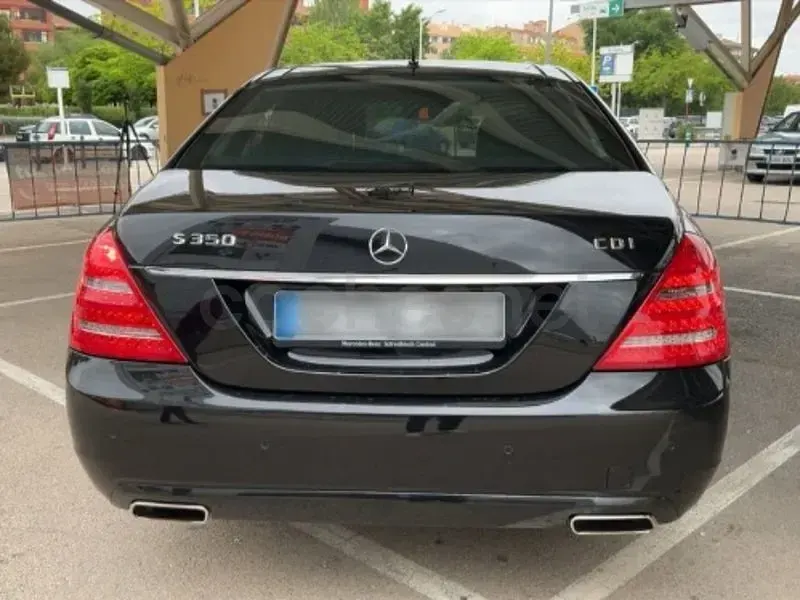 Usado Mercedes S350 235 CV (172 kW) 2010 Negro Berlina