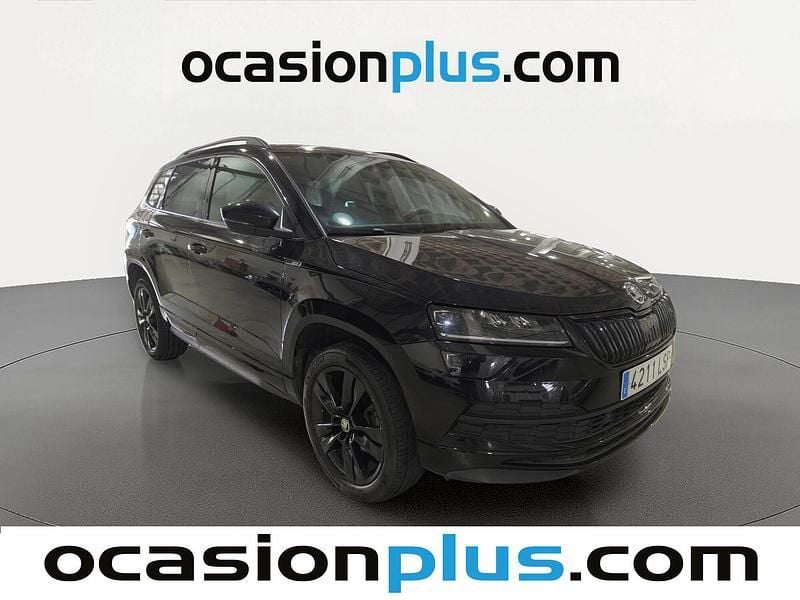 Usado Skoda Karoq SportLine 150 CV (110 kW) 2021 Negro SUV