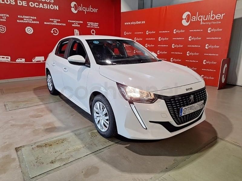 Usado Peugeot 208 Active 100 CV (73 kW) 2021 Blanco Utilitario