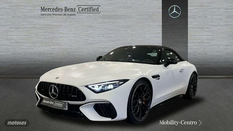 Usado Mercedes SL63 AMG AMG 585 CV (430 kW) 2023 Blanco Descapotable