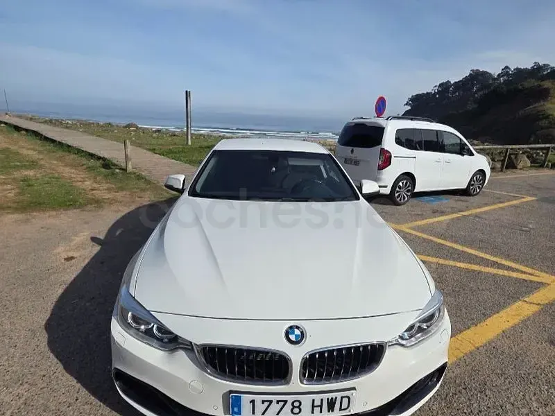 Usado BMW 420 Coupé 184 CV (135 kW) 2014 Blanco Coupe