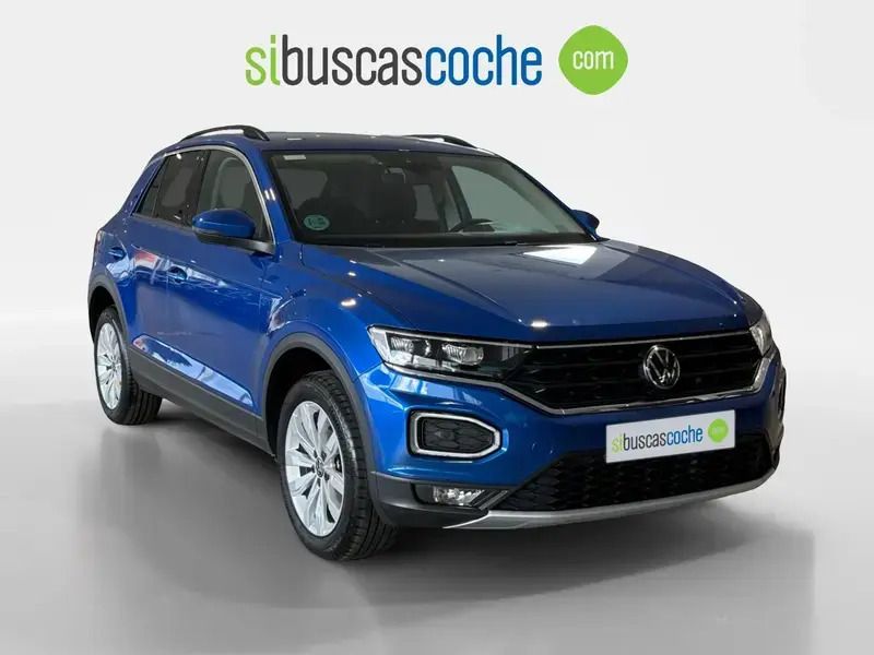 Azul Usado 2021 VW T-Roc Advance SUV | 22.990 € (Un poco caro) - Imagen 1/4