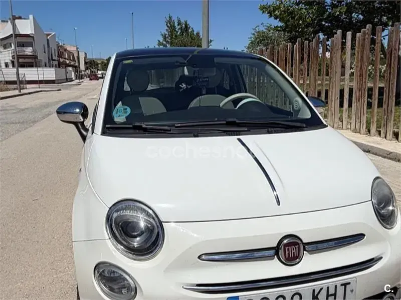 Usado Fiat 500 Pop 69 CV (50 kW) 2018 Blanco Berlina