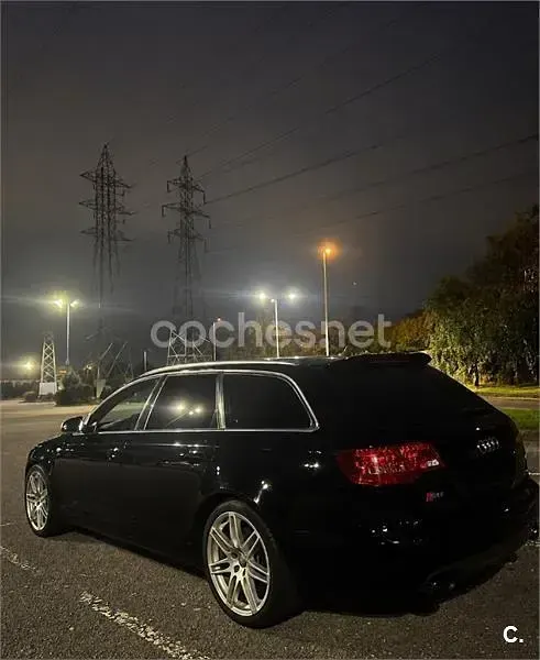 Usado Audi S6 435 CV (319 kW) 2009 Negro Familiar