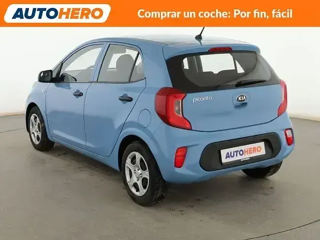 Usado Kia Picanto Plus 67 CV (49 kW) 2018 Azul Utilitario