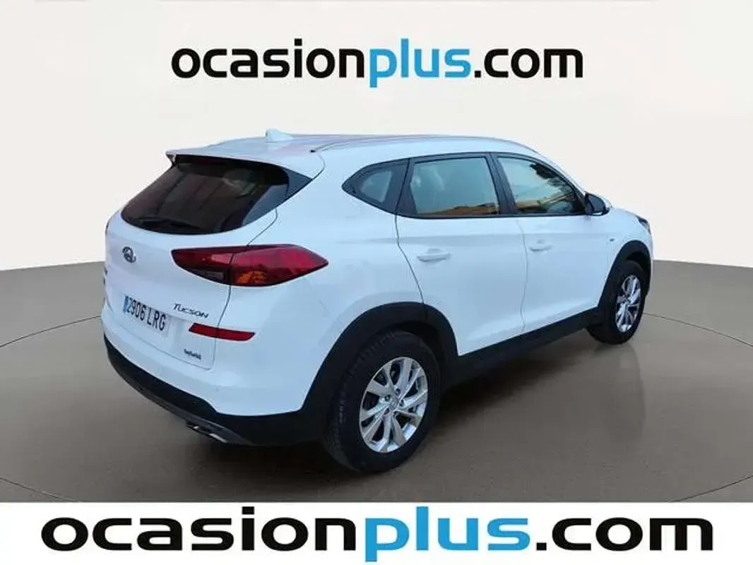Usado Hyundai Tucson 116 CV (85 kW) 2021 Blanco SUV