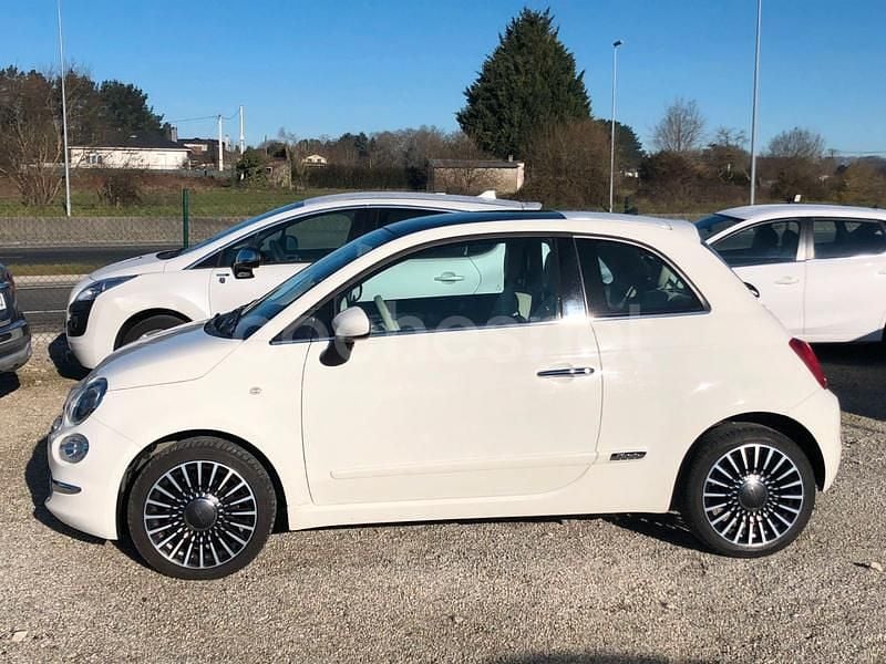 Usado Fiat 500 Lounge 69 CV (50 kW) 2016 Blanco Berlina