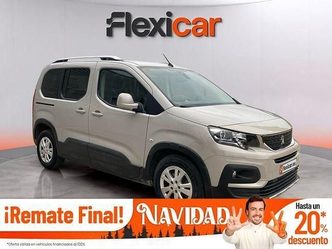 Beige Usado 2019 Peugeot Rifter Allure Monovolumen | 15.990 € (Super precio) - Imagen 1/4