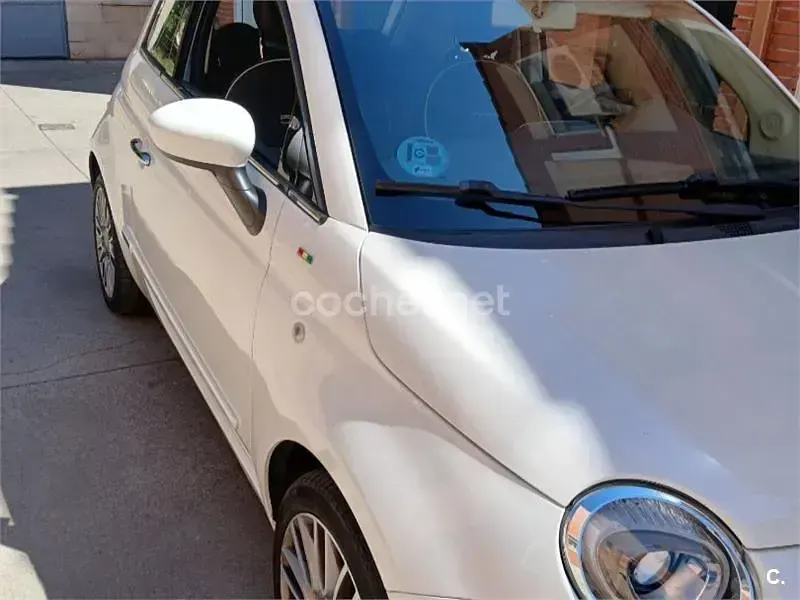 Usado Fiat 500 Lounge 69 CV (50 kW) 2016 Blanco Berlina