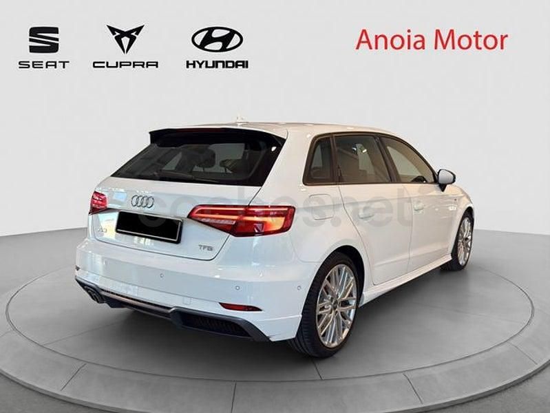 Usado Audi A3 S-Line 150 CV (110 kW) 2018 Blanco Berlina