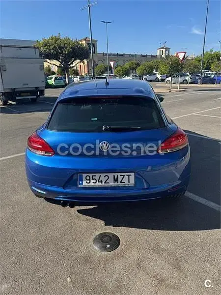Usado VW Scirocco 210 CV (154 kW) 2012 Azul Coupe
