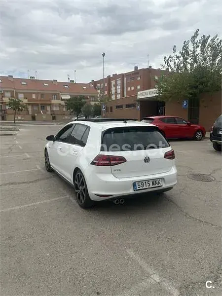 Usado VW Golf VII GTD 184 CV (135 kW) 2015 Blanco Berlina