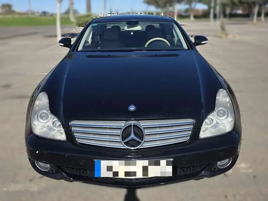 Usado Mercedes CLS350 292 CV (214 kW) 2006 Negro Coupe