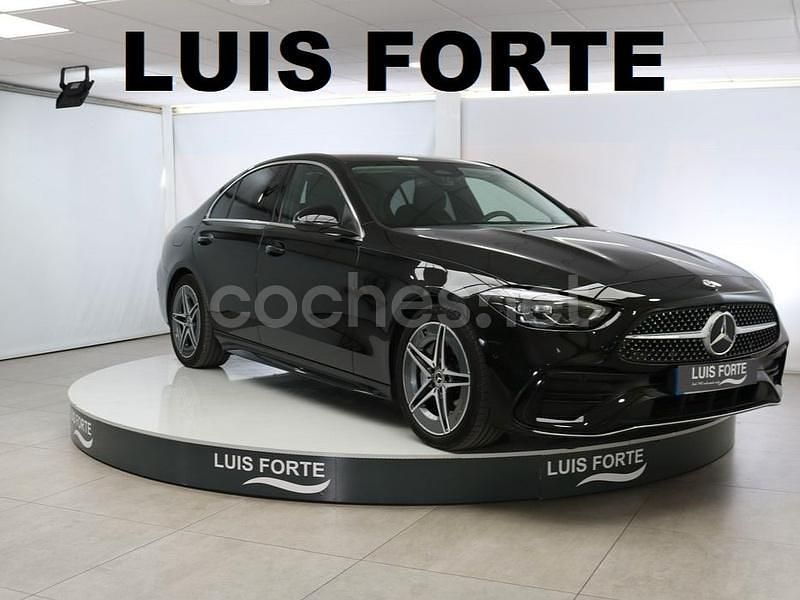 Negro Usado 2022 Mercedes C200 Berlina | 38.800 € (Un poco caro) - Imagen 1/4