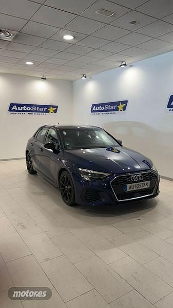 Azul Usado 2023 Audi A3 Sportback Advanced Plus Berlina | 28.900 € (Precio justo) - Imagen 1/4