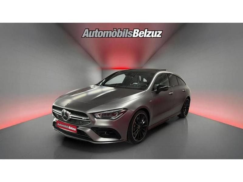 Usado Mercedes CLA35 AMG Shooting Brake AMG 306 CV (225 kW) 2021 Gris Familiar
